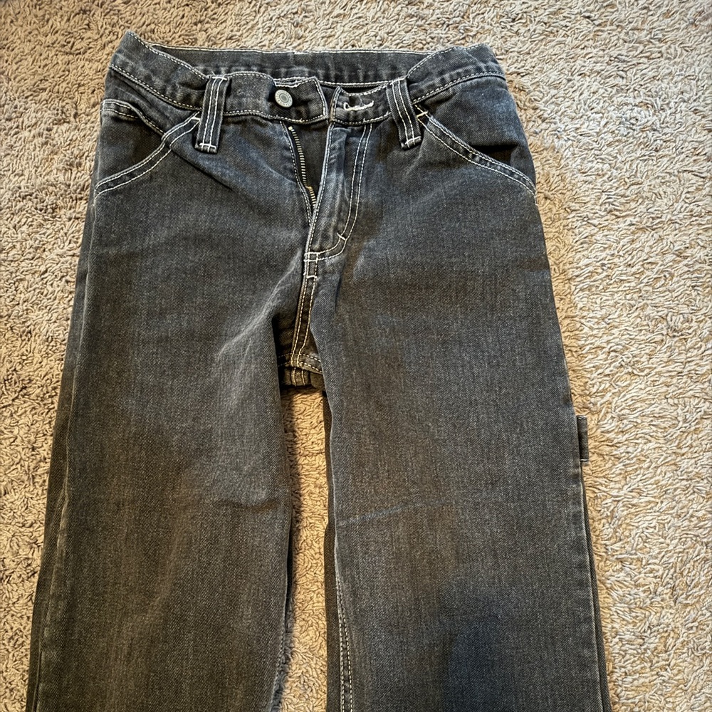 brandy melville black cargo jeans